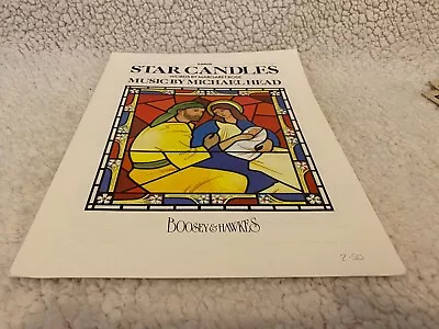 Sheet Music. Star Candles : Margaret Rose & Michael Head • £8.99