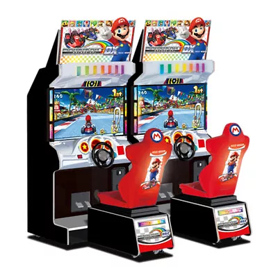 Namco Pair Of Mario Kart Arcade GP DX Driving Racing Game • $28499