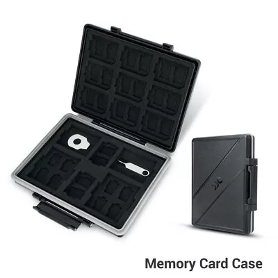 45 Slots Memory Card Case Holder Storage For Micro SD MSD TF SD SDHC SDXC XQD CF • £12.79