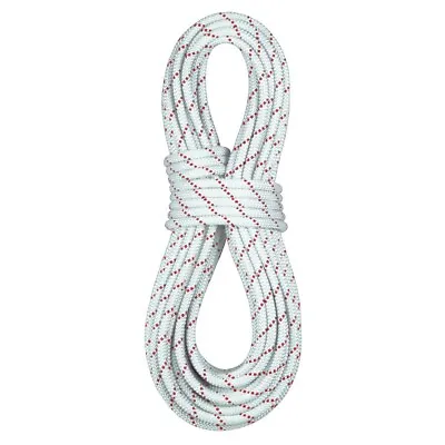 BlueWater Ropes 11.0mm (7/16 ) X 100' SafeLine Static Rope - WH/RD • $20.64