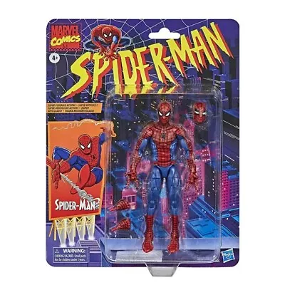 6-inch Spider-Man Marvel Legends Retro Spiderman Action Figure Toys Gift BOY US • $28.59