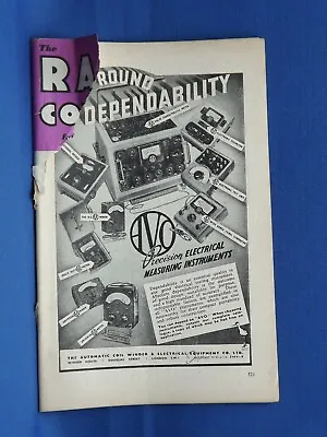 Vintage The Radio Constructor Magazine - Possibly January 1955 Vol 8 # 6  • £1.50