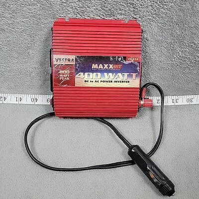 Vector MAXX SST 400 Watt DC To AC POWER INVERTER VEC024 800 Watt Peak UNTESTED • $9.87