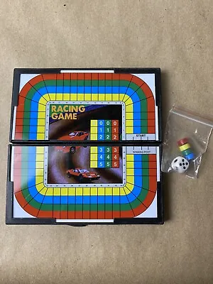 Magnetic Car Racing Travel Game Board And One Die • $8.50