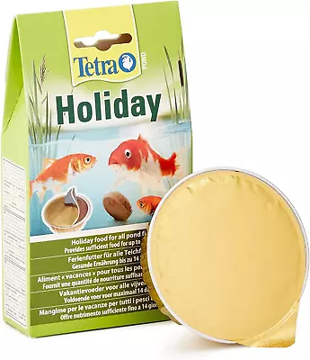 Tetra Pond Holiday Food 2 Weeks Pond Holiday Fish Food Block 98 G • £7.92