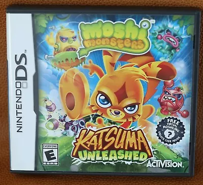 Moshi Monsters Katsuma UNLEASHED (Nintendo DS 2013) Complete! • $4.99