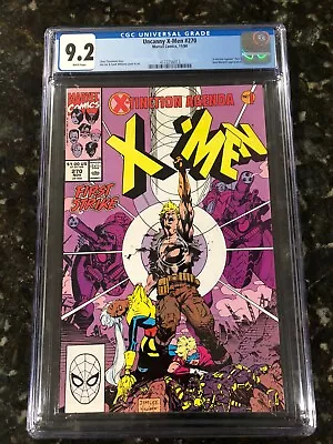 The Uncanny X-Men 270 CGC 9.2 1990 X-Tinction Agenda - BUY 1 GET $15 OFF 2 More • $54