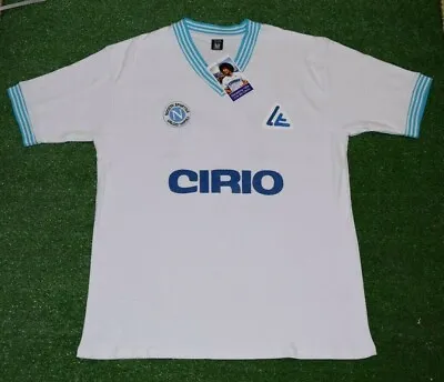  Maradona Napoli Cirio 1984 Retro Soccer Jersey  • $39