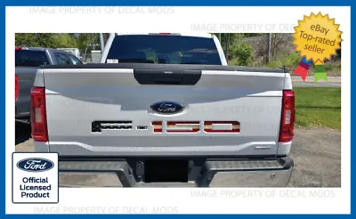 2021 Ford F150 Tailgate Inserts Decals Letters Stickers American USA Flag FG1R7 • $15.17
