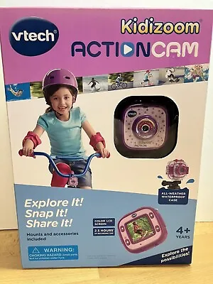 Vtech Kidizoom Kid Camera Actioncam  All-Weather Waterproof GoPro Type New • $19.69