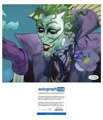 Tony Hale  Batman Ninja  AUTOGRAPH Signed 'The Joker' 8x10 Photo ACOA • $45