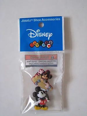 Disney Mickey Mouse JIBBITZ Croc Clog Shoe Charm Accessories Skateboard Classic • $399.99