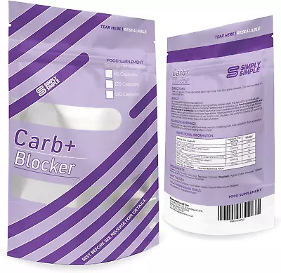 Carbohydrate Blocker Weight Loss & Diet Pills With Added VIT C Kidney Bean Chr • £27.45