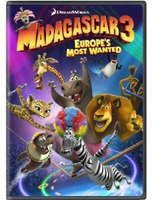 Madagascar 3: Europes Most Wanted DVD With Artwork No Case Free Shipping • $3.99
