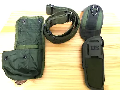 US Army Web Belt M12 Holster Bianchi Empty 1st Aid Pouch • $40
