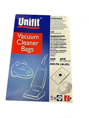 5 X Samsung Daewoo LG Vax Vacuum Cleaner Paper Bags GM5 • £9.95