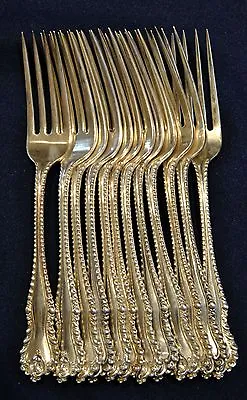 1 MAZARIN BY DOMINICK AND HAFF STERLING 12 AVAIL. Luncheon Fork 7” PRICE EACH • $55