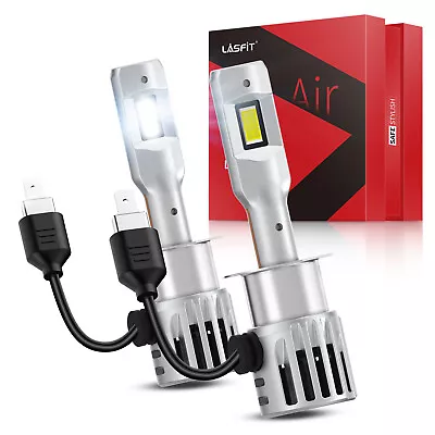 Lasfit H1 LED Headlight Bulb High Low Beam Fog Lights Super White LCair Series • $49.99