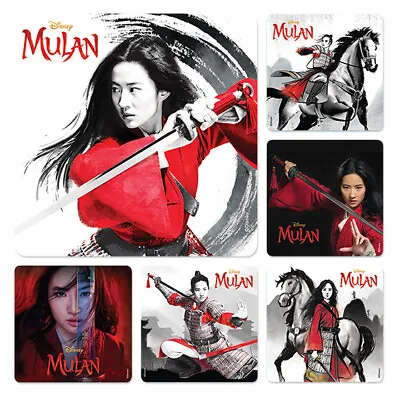 Mulan Stickers X 6  Birthday Party Supplies Favours Loot Princess Mulan Stickers • $2.35