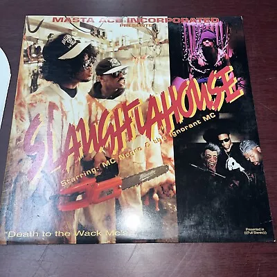 Masta Ace Incorporated Presents  Slaughterhouse Vinyl Promo Only Not For Sale! • $39.99