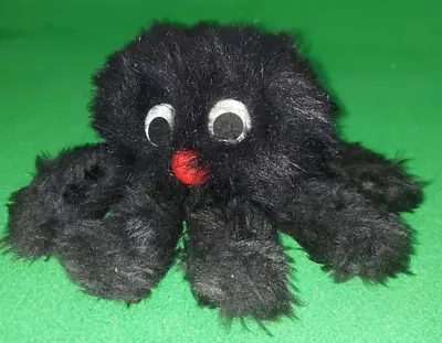 Vintage A. T. Harper Plush Black Spider Hand/glove Puppet Soft Toy • £9.99