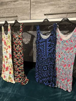 Peacocks Dress Bundle ..Summer T Dress X 4 • £10