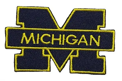 Michigan Wolverines NCAA Football Embroidered Iron On Patch Bowl Champion • $5.36