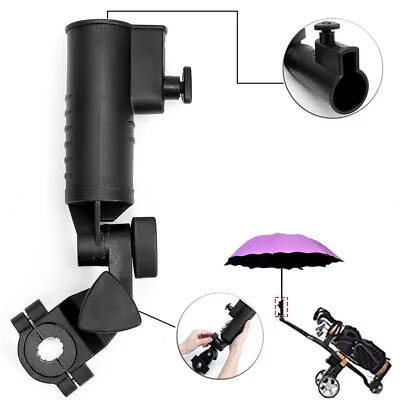 $21.39 • Buy Golf Umbrella Holder For Buggy Cart/ Baby Pram/ Wheelchair Clicgear Durable AU