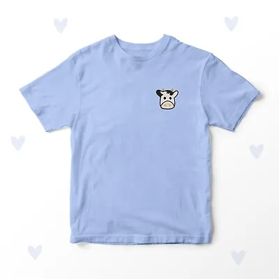 Cow Kids T-shirt Farm Moo Cute Toddler Baby Children's Clothing • £11.88
