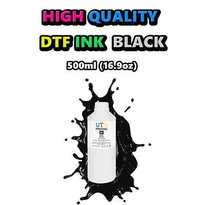 Black DTF Ink 500ml (16.9oz) For Epson Based Printers • $19.99