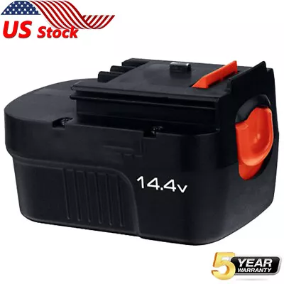 4.8Ah For Black & Decker OEM 14.4 Volt Slide Power Pack Battery HPB14 A14F FS140 • $18.98