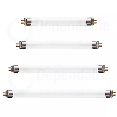 BRANDED T5 FLUORESCENT TUBE 4W 6W 8W 13W 6  9  12  21  Colours 530 535 540 565 • £5