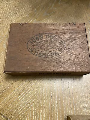 Vintage Rare Wood Juan Diego Habana Cigar Box +2 • $50