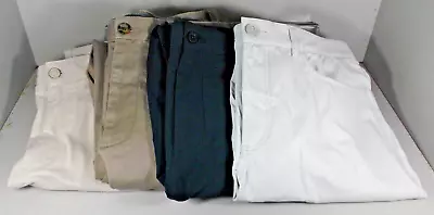 Lot Of Four Men's Pants Size 33 X 30 Various Colors Johnston Murphy • $27.96