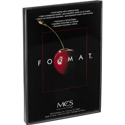 MCS 10449-6 Plastic Format Frame For 8.5x11  Photo - (Pack Of 6) #104491-6 • $12.24