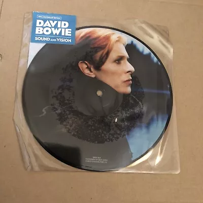 DAVID BOWIE - Sound And Vision 7” PICTURE DISC VINYL - SEALED (40th Anniversary) • £17.75