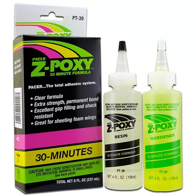 ZAP PT39 Z-Poxy 30-minute Epoxy Resin (2x 4 Fl Oz / 118 Ml) • $22.72