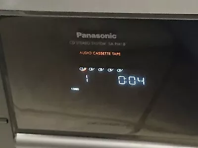 Panasonic SA-PM18 5-Disc CD W/ Remote System Stereo Tape AM/FM Radio TESTED EUC • $88