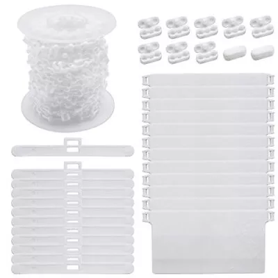 SelfTek Vertical Blind Accessories 12Pcs 89mm Vertical Blind Top Hangers12Pcs  • £18.11