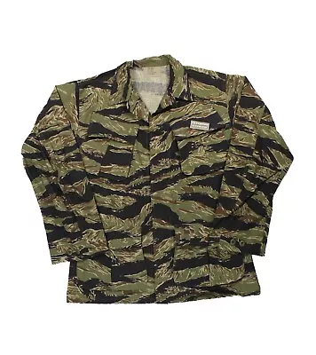 Vietnam Tiger Stripe Camo 100% Cotton Rip-stop Tropical 5th Pattern Combat Coat • $89.99