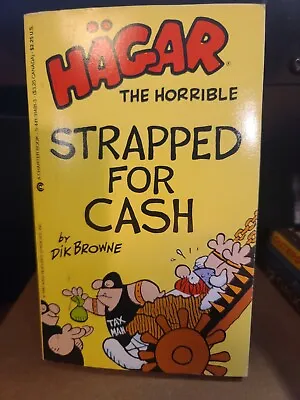 Hagar The Horrible Strapped For Cash 1987 By Dik Browne • $4.99