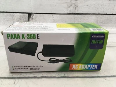 $19.99 • Buy For Microsoft Xbox 360 E Power Supply Brick Charger Adapter Cable Cord Brand New
