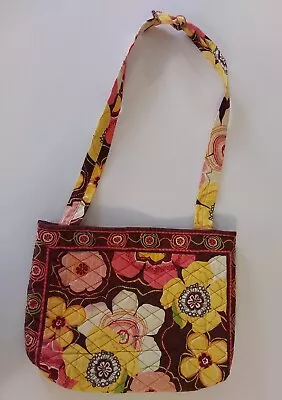 Vera Bradley Purse BUTTERCUP Shoulder Strap/Pinch Close Inner Pockets • $10