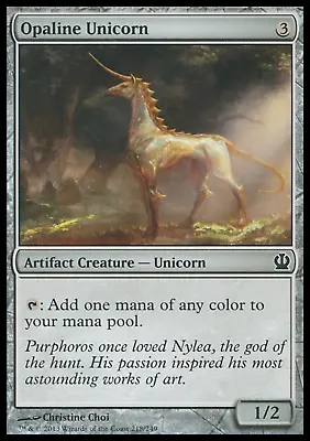 MTG: Opaline Unicorn - Theros - Magic Card • £1.75