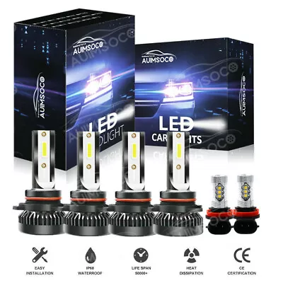 For Mitsubishi Outlander Sport 2011-2019 LED Headlight Hi/Lo Beam Fog Light Bulb • $39.99