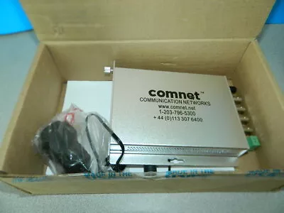 Comnet Fvt41s1 4-channel Digitally Encoded Video Transmitter Sm 1 Fiber  • $99.99