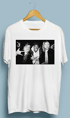 Vintage Tupac Chris Farley Kurt Cobain T Shirt • $16.99