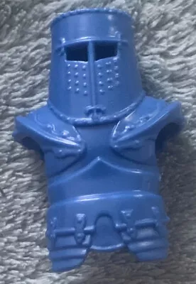 Imaginext Accessory Blue Knight Chest Armor Suit Helmet Fisher Price Figure Toy • $2.45