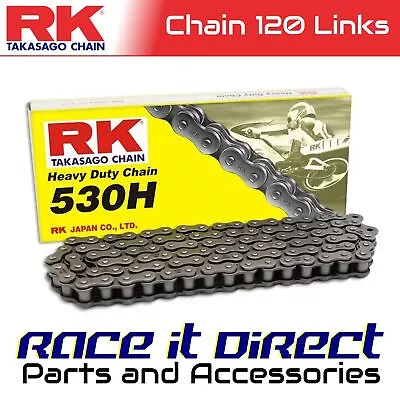 RK Chain For KAWASAKI KH 750 MACH 1975-1976 Heavy Duty 530 H Black • £36.95