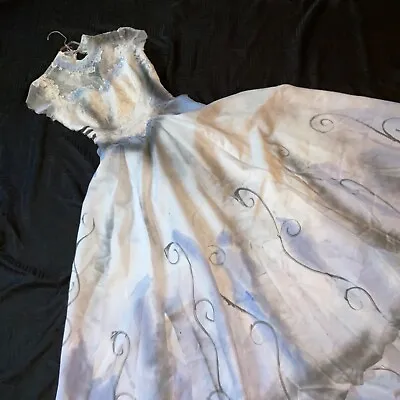 Corpse Bride Wedding Dress COSTUME Size 4? Gothic Unique OOAK Emily Ghost • $166